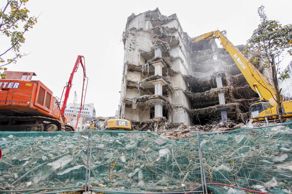 Bradfords Kirkgate Shopping Centre nära rivning efter 50 år